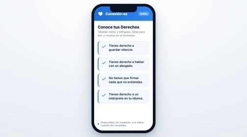 Conoce tus Derechos